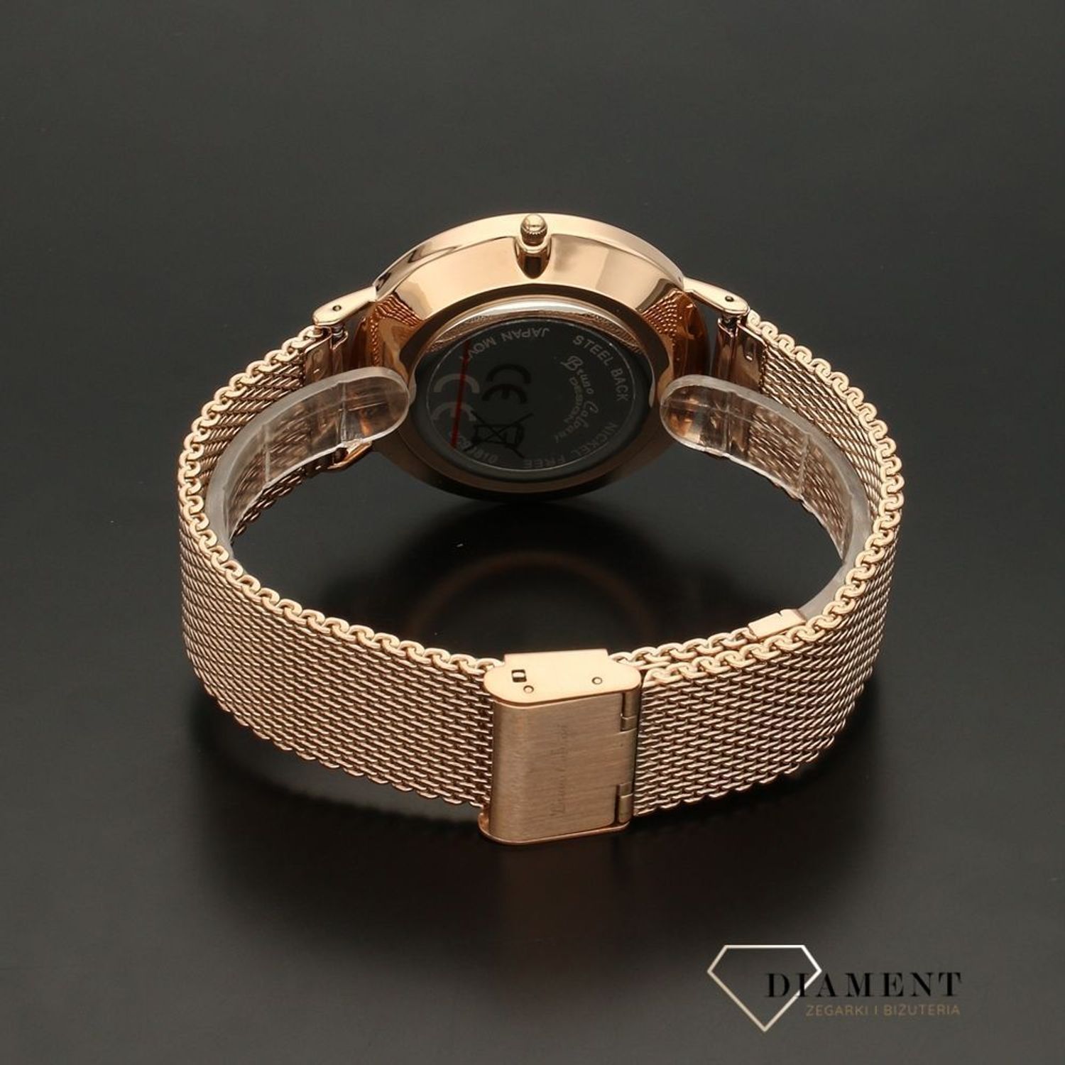 Zegarek męski Bruno Calvani BC90810 różowe złoto z czarną tarczą (1).jpg